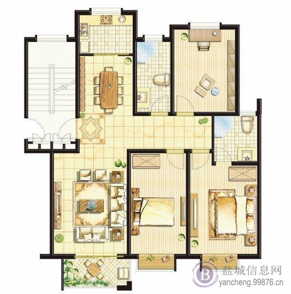 德惠恒大附近《东方嘉苑》三期高架直达 首付18万